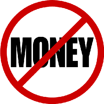 no money